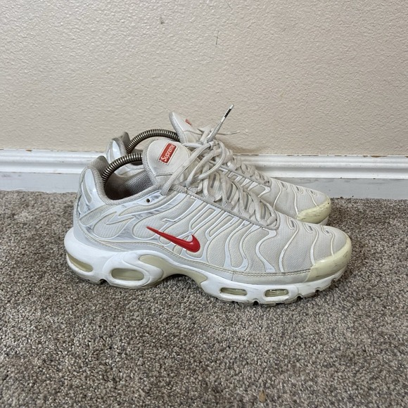 Nike Other - Nike Supreme x Air Max Plus TN White Super Rare Men's Size 9.5 DA1472-100
